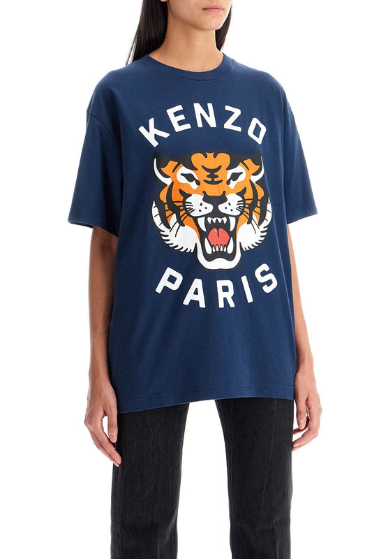 Kenzo Lucky Tiger Crew-Neck T-Shirt