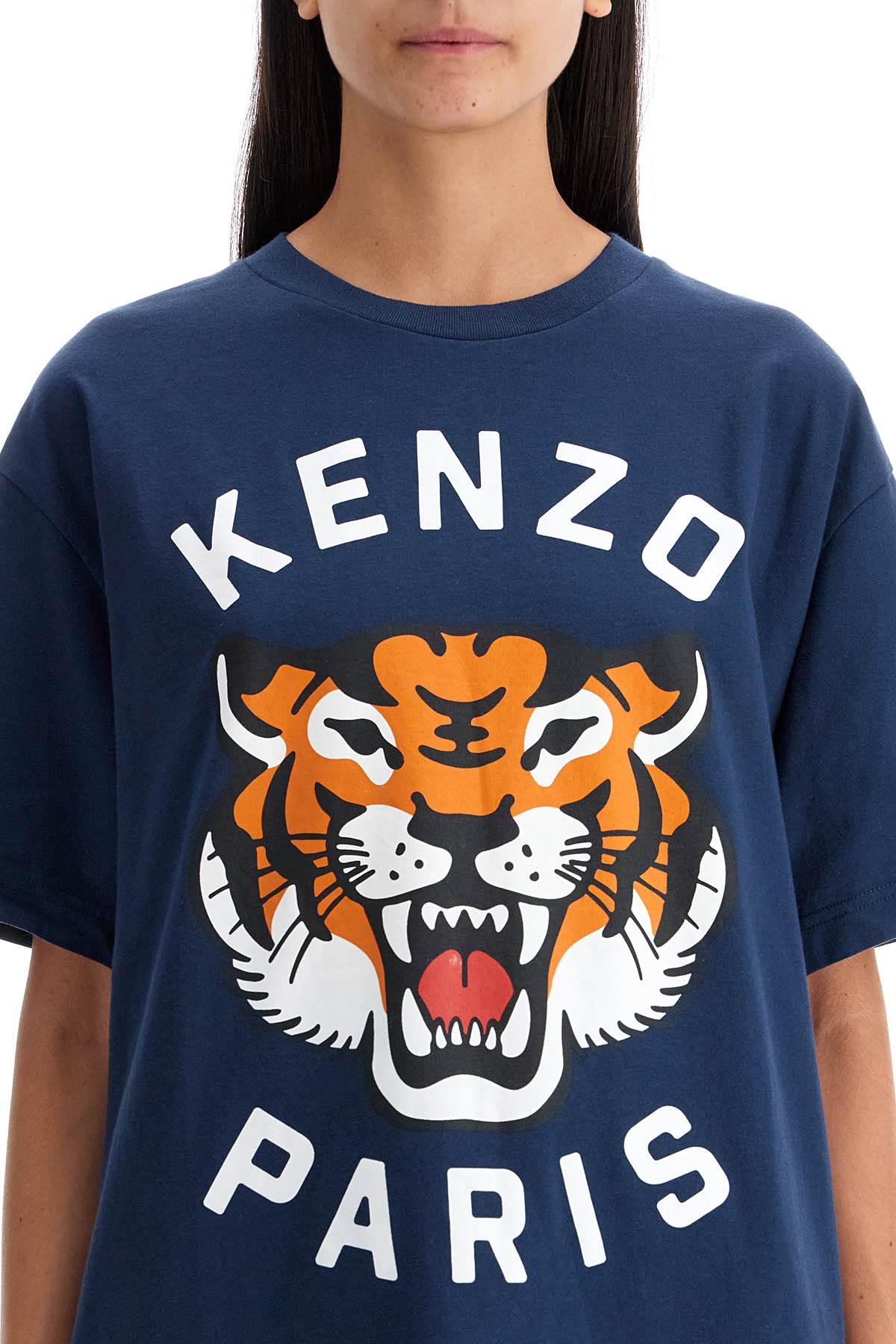 Kenzo Lucky Tiger Crew-Neck T-Shirt