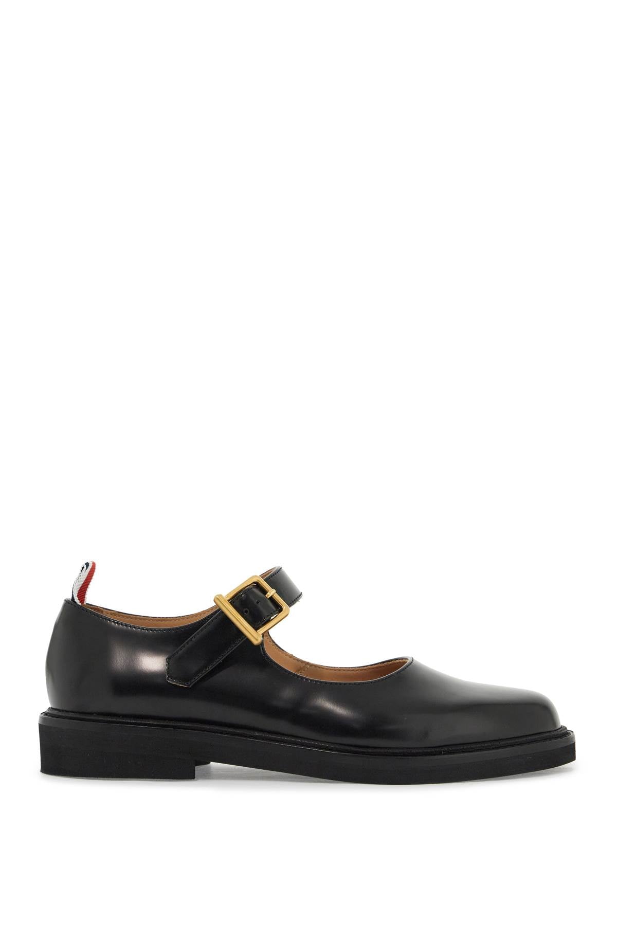 Thom Browne Brushed Leather Mary Jane Thom John Shoes