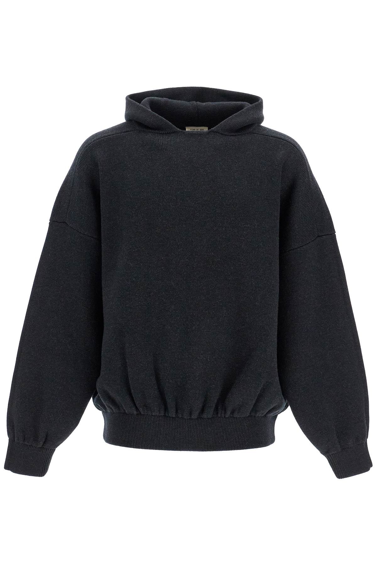 Fear Of God Hooded Knit Sweatshirt With