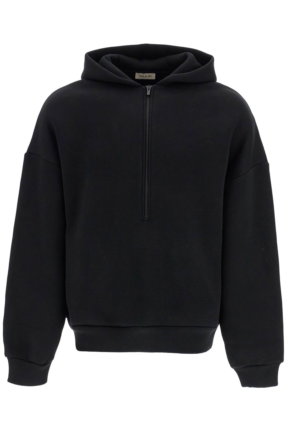 Fear Of God Hooded Sweatshirt With Half Zip