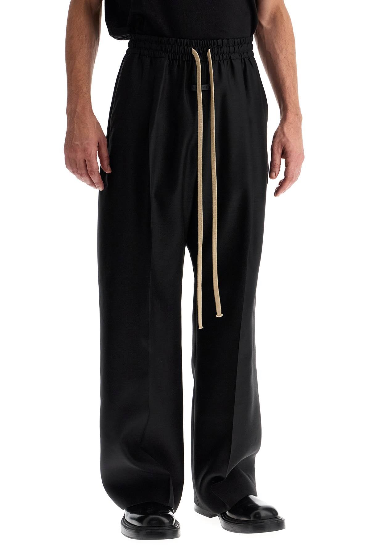 Fear Of God Wide Wool And Silk Trousers