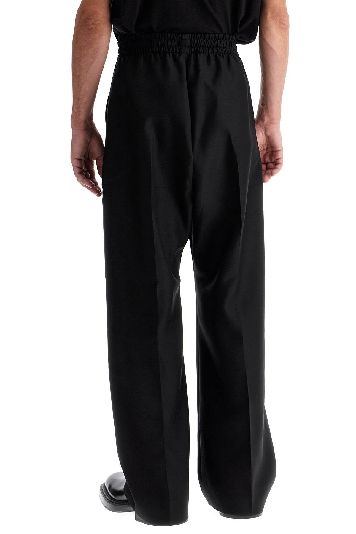 Fear Of God Wide Wool And Silk Trousers