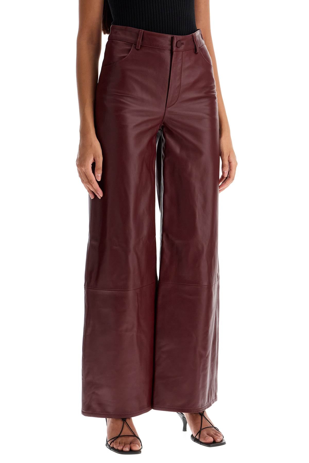 Loulou Studio Nappa Leather Figari Pants