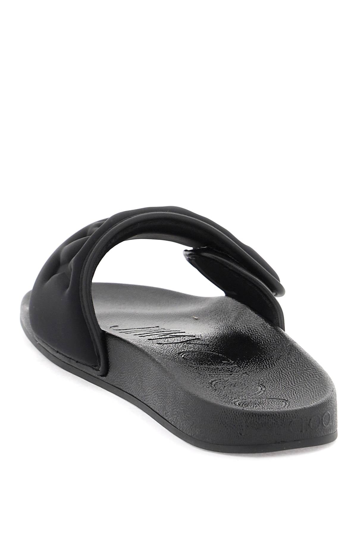 JIMMY CHOO Slides Con Logo