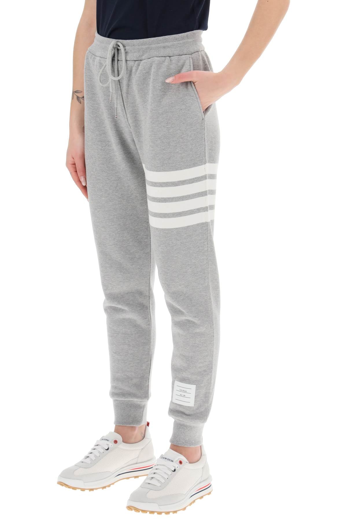 Thom Browne 4-Bar Sweatpants