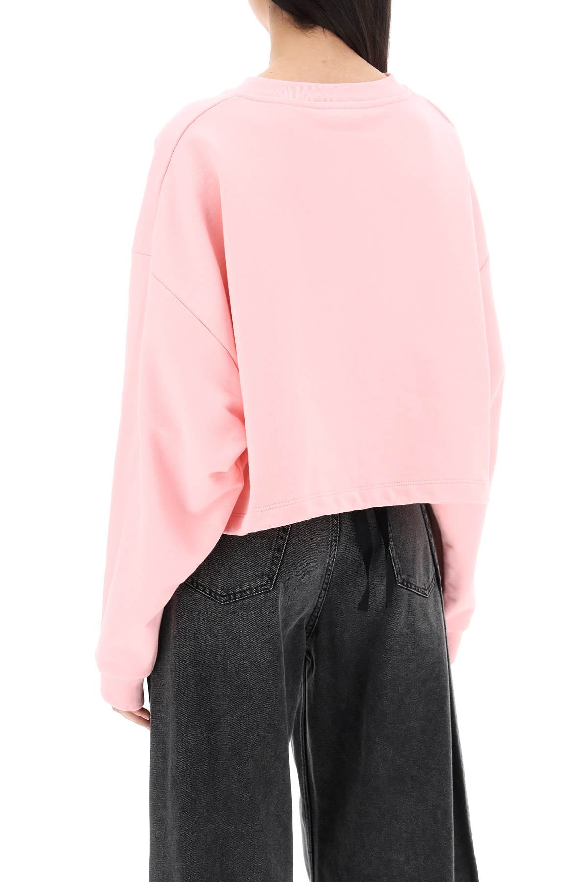 Marni Organic Cotton Sweatshirt With Hand-Embroid