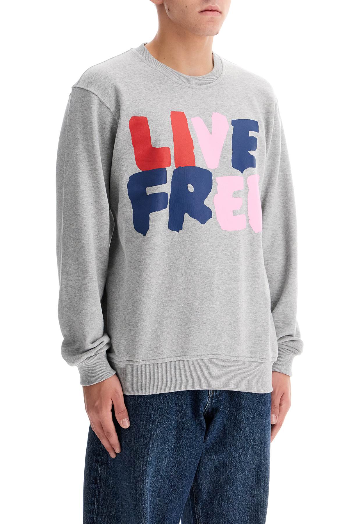 Comme Des Garcons Shirt Live Free Hooded Sweat