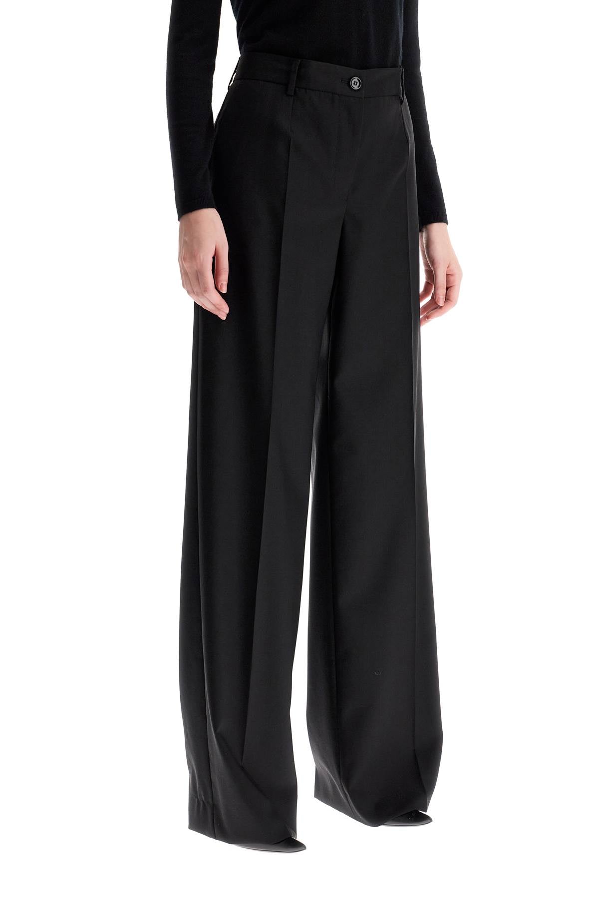 Dolce & Gabbana Woolen Flare Pants In