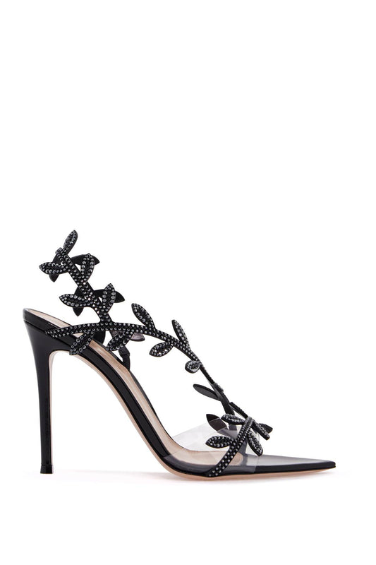 Gianvito Rossi Crystal Flavia Sandals