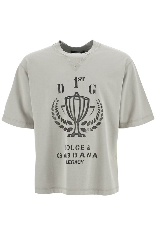 Dolce & Gabbana Oversized Printed T