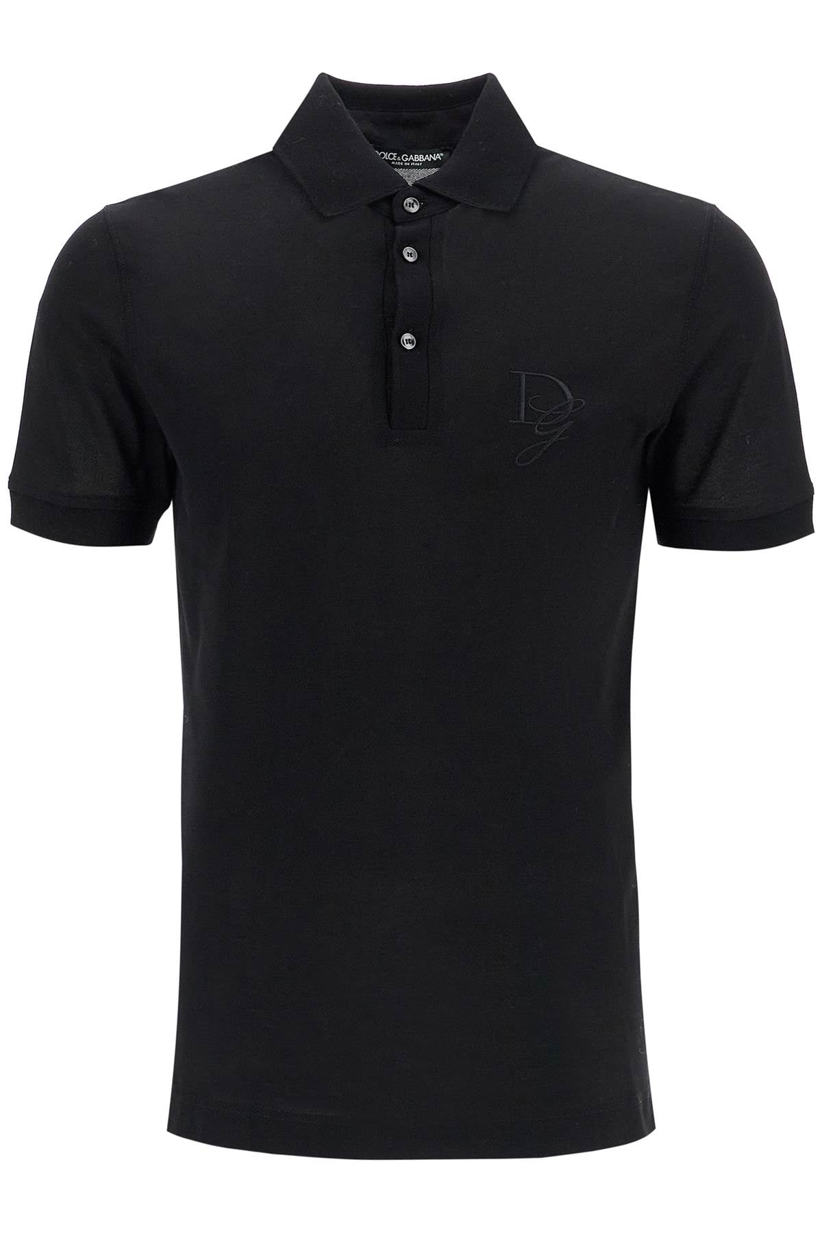 Dolce & Gabbana Polo Shirt With Dg Embroidery