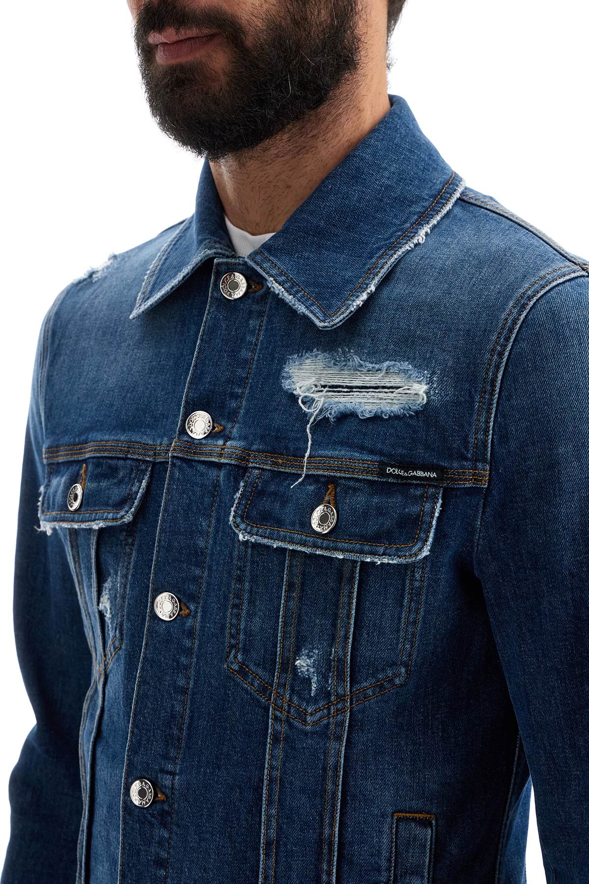 Dolce & Gabbana Stretch Denim Jacket