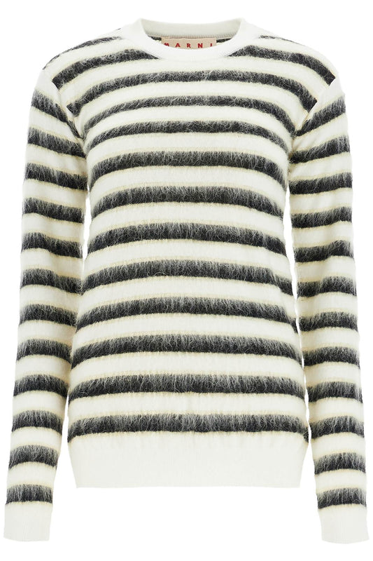 Marni Striped Crewneck Pullover