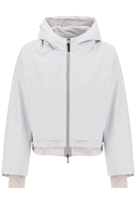 Herno Laminar Hooded Paclite Jacket In