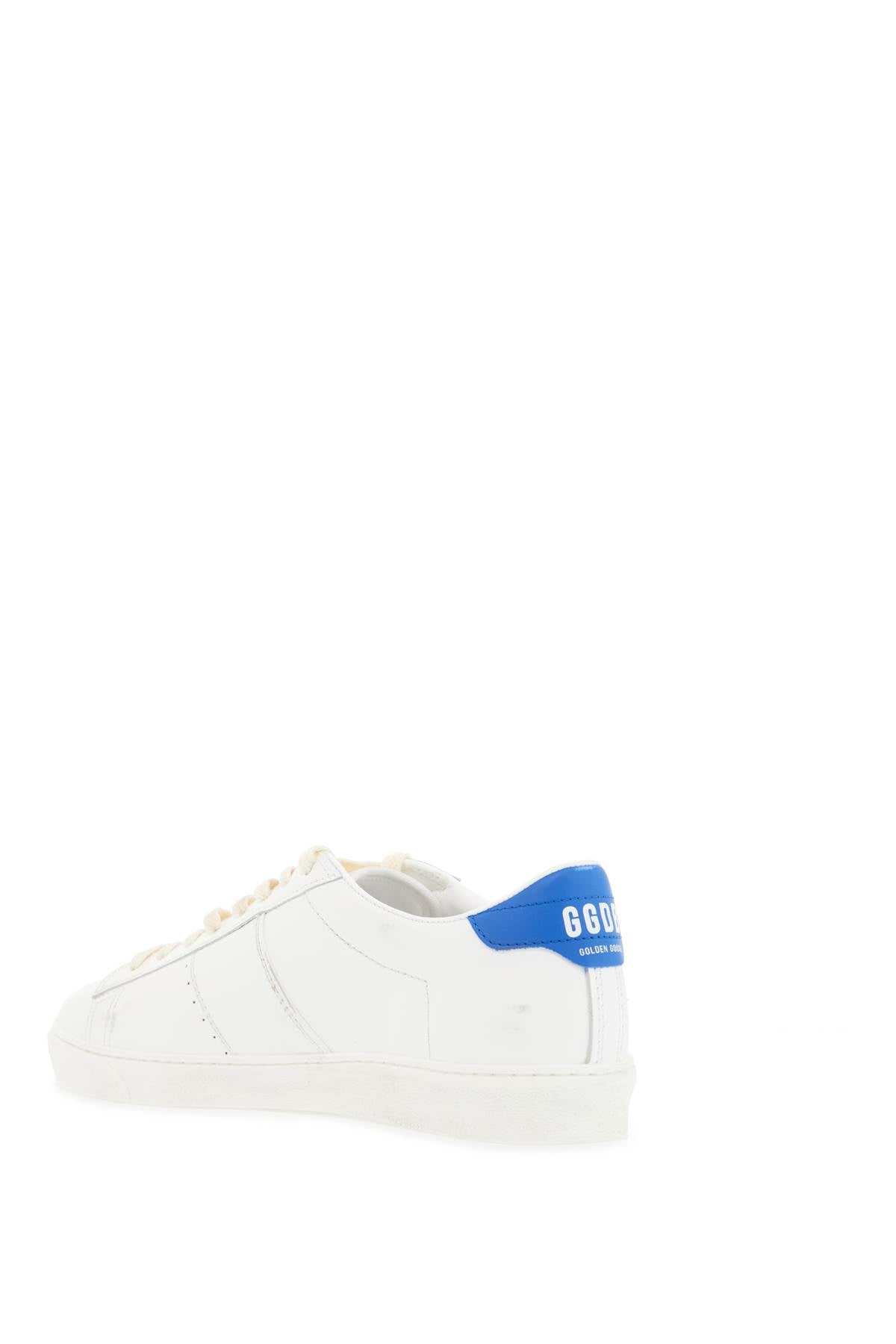 Golden Goose Smooth Leather Matchstar Sneakers In