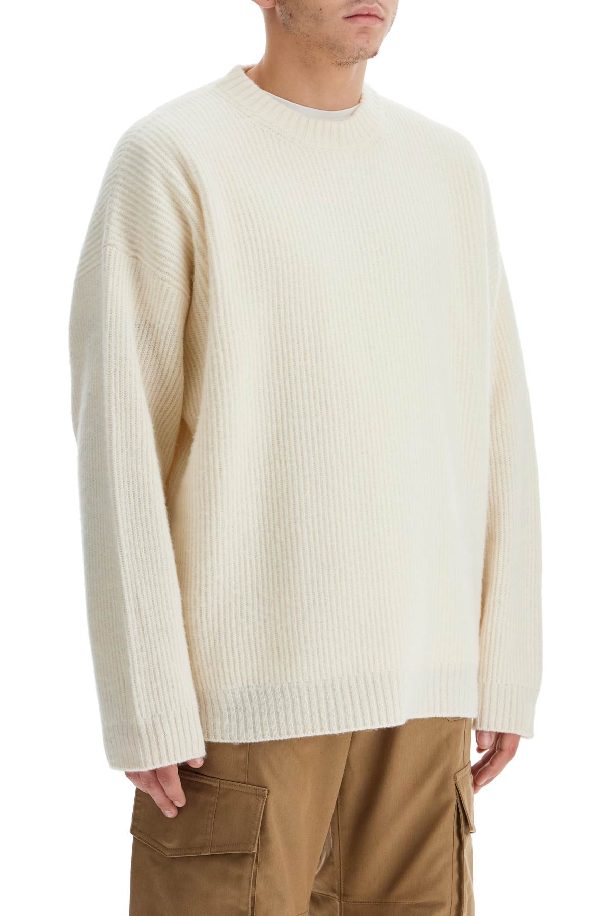 Golden Goose Ribbed Wool Pullover Sweater