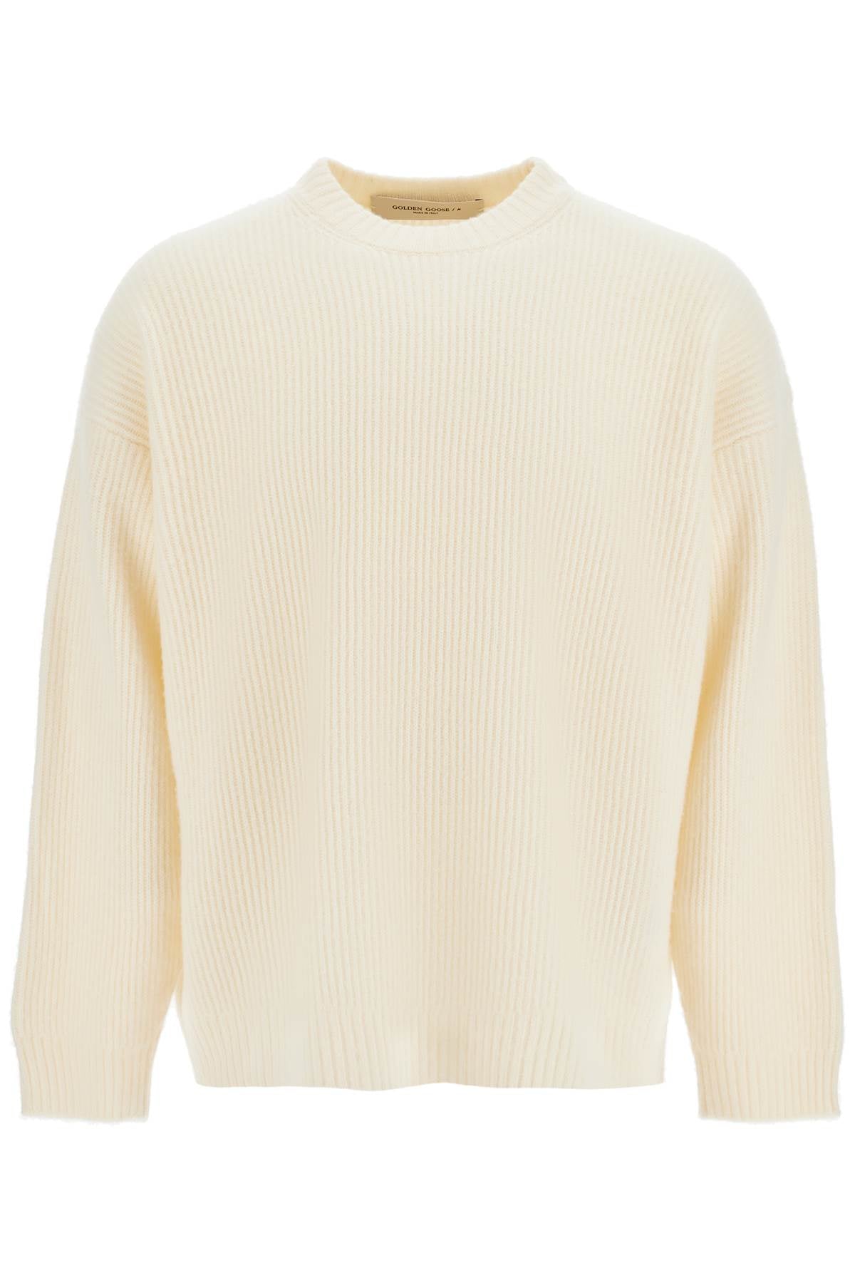 Golden Goose Ribbed Wool Pullover Sweater