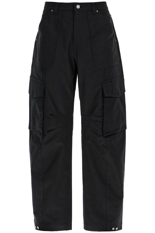 Golden Goose Twill Cargo Pants In Italian