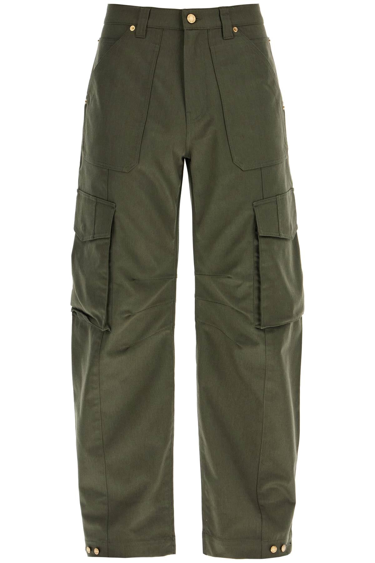 Golden Goose Twill Cargo Pants In Italian