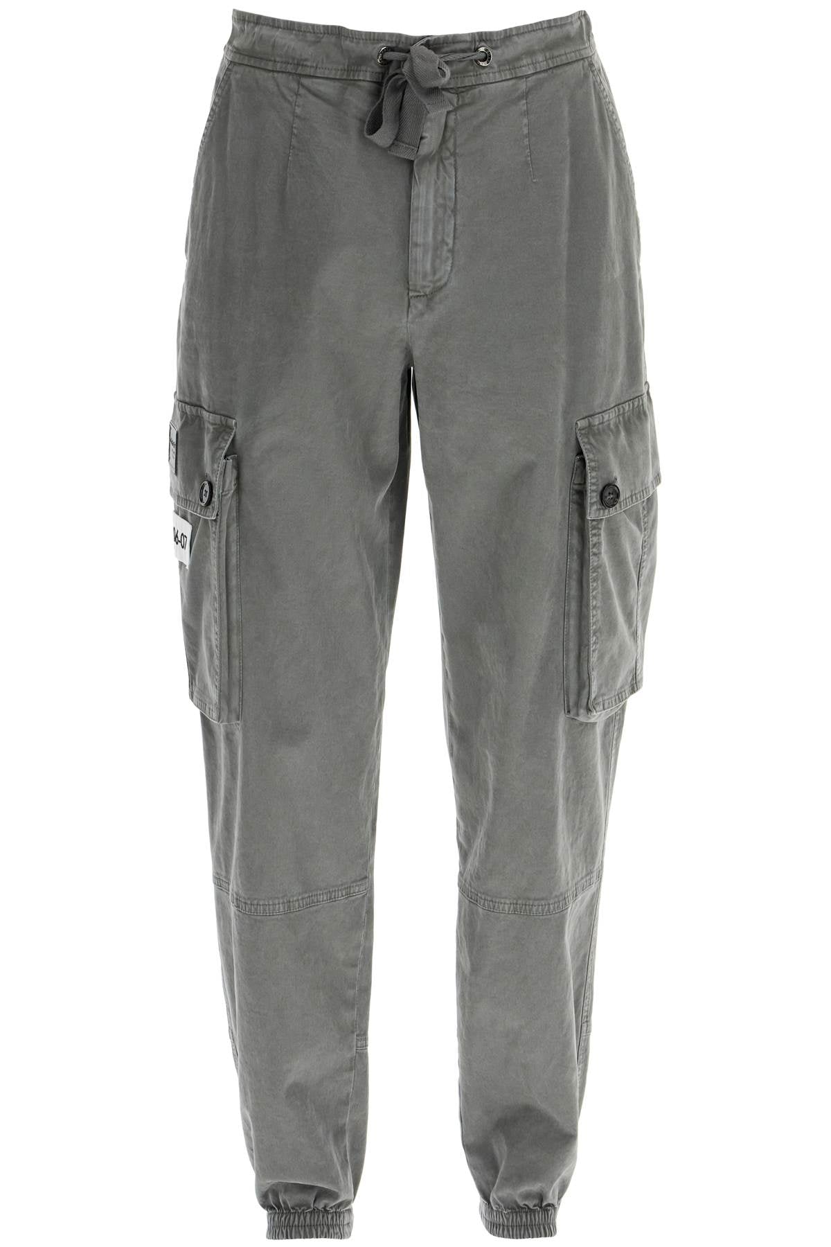 Dolce & Gabbana Re-Edition Cotton Cargo Pants In