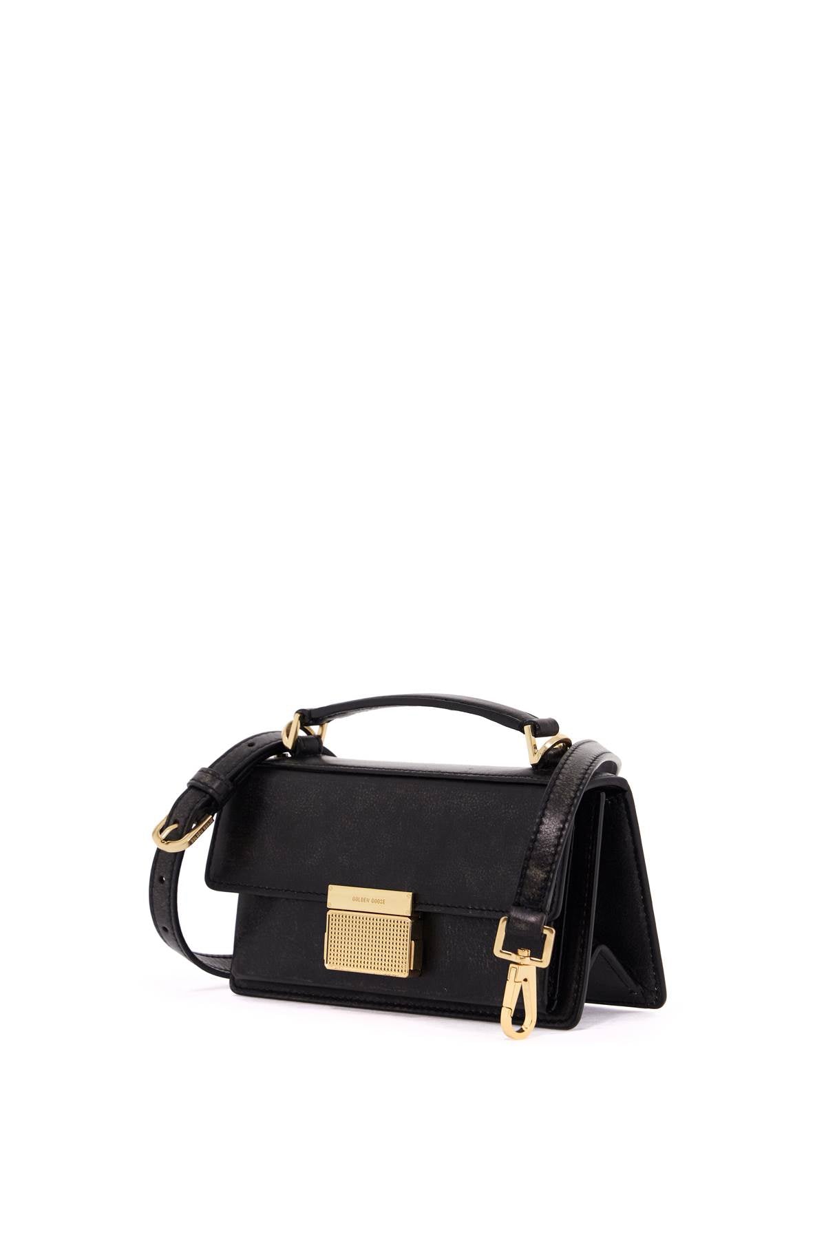 Golden Goose Mini Distressed Leather Venice Bag