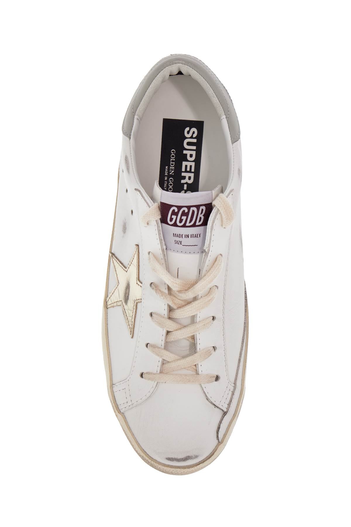 Golden Goose Leather Super-Star Sneakers