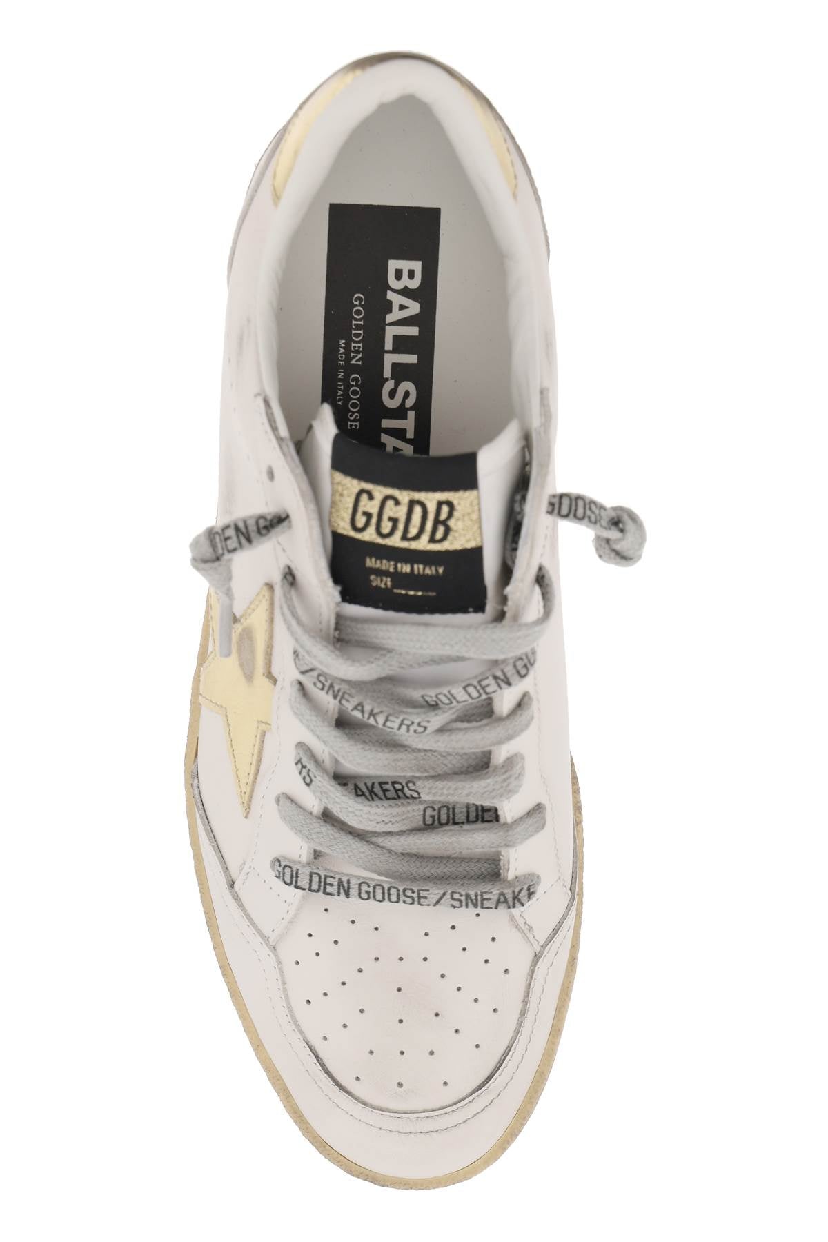 Golden Goose Leather Ball Star Sneakers