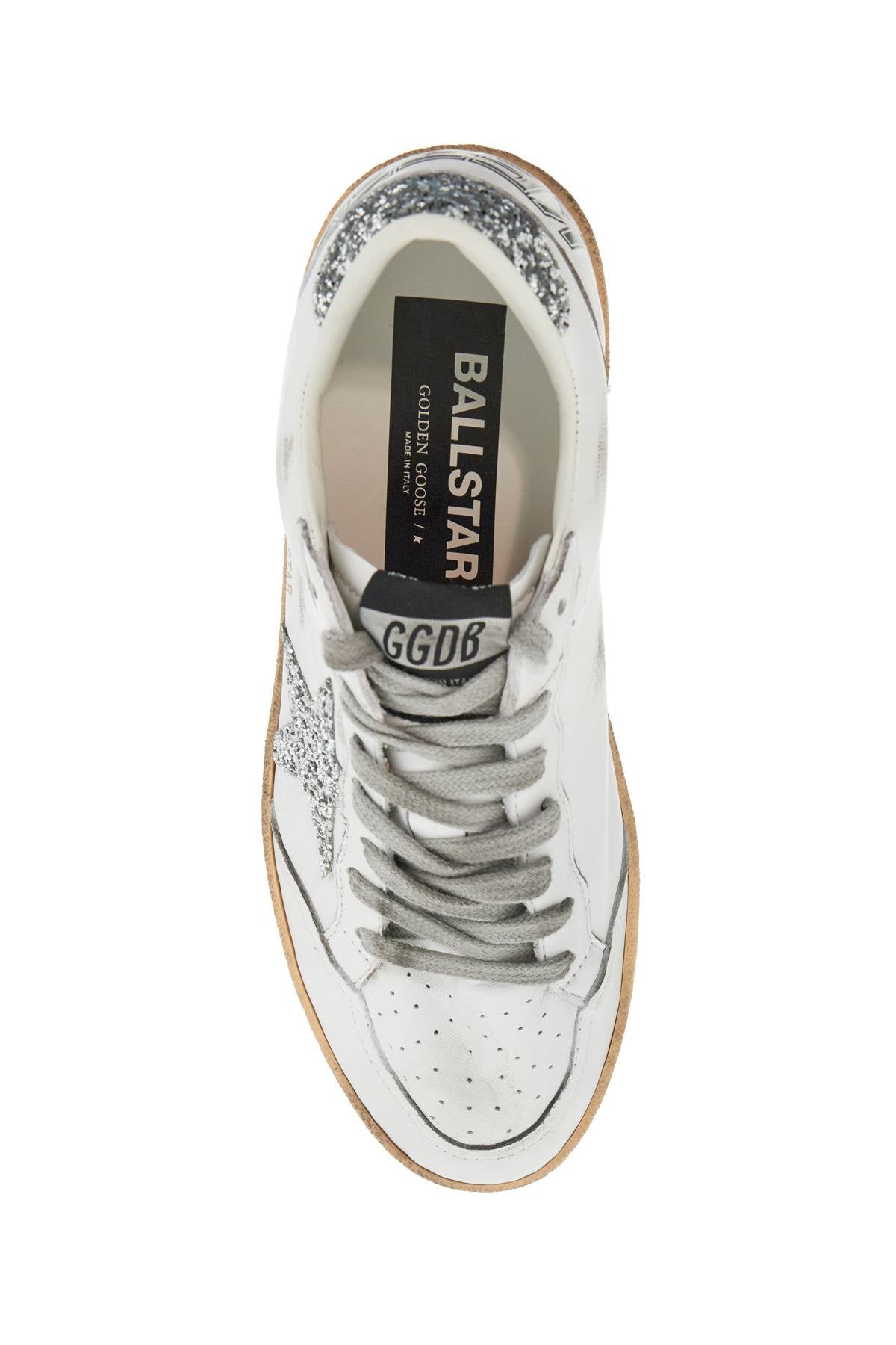 Golden Goose Nappa Ball Star Sneakers In