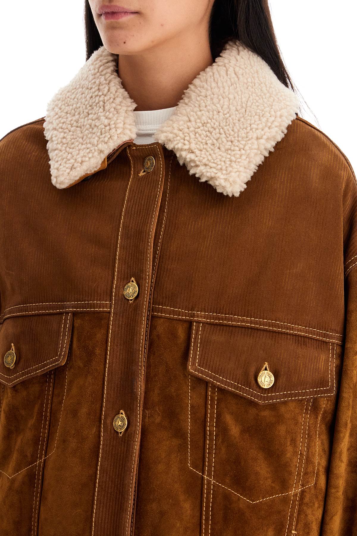 Golden Goose Babette Leather Jacket