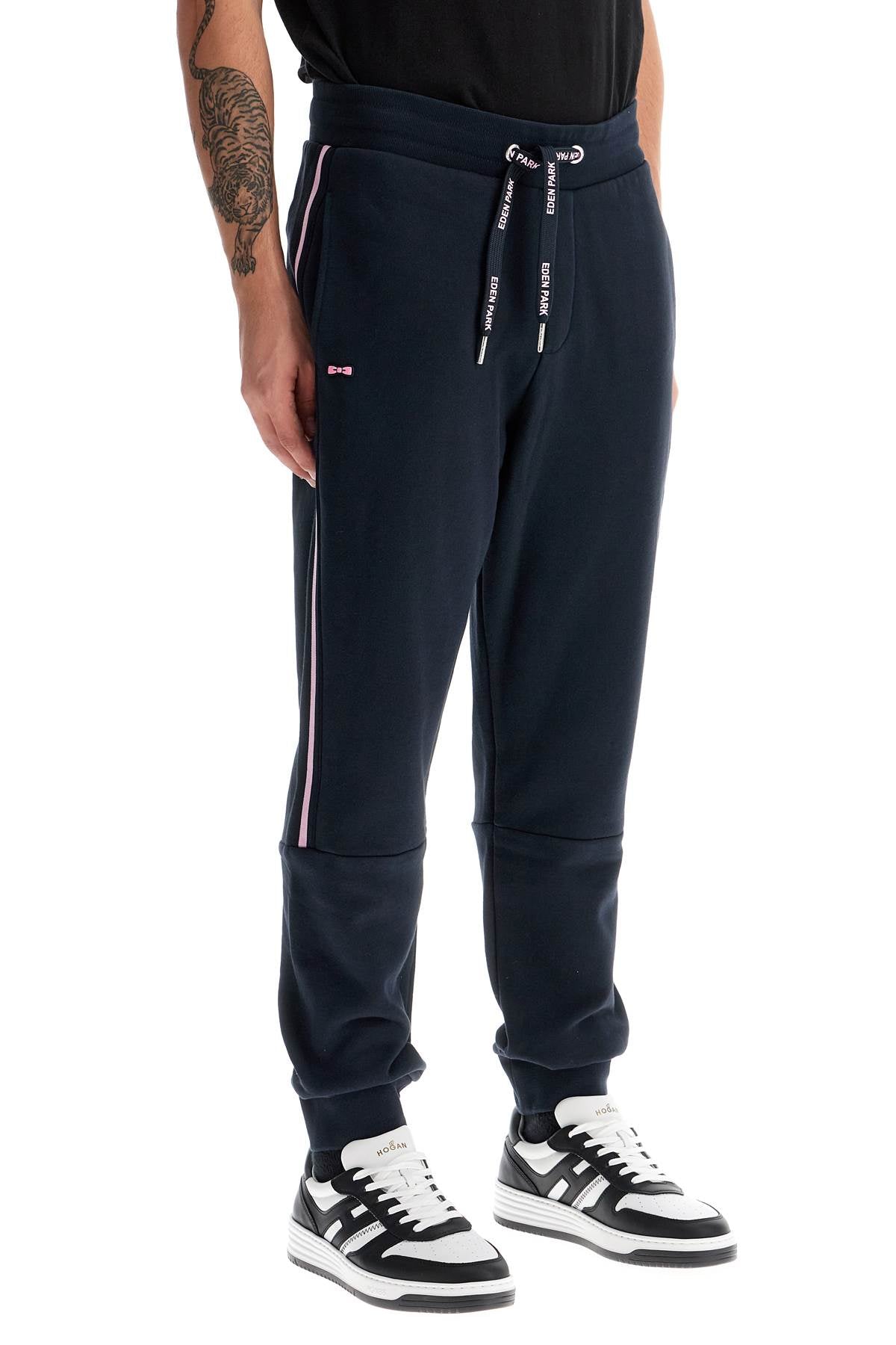 EdenPark Contrast Band Joggers With Eight