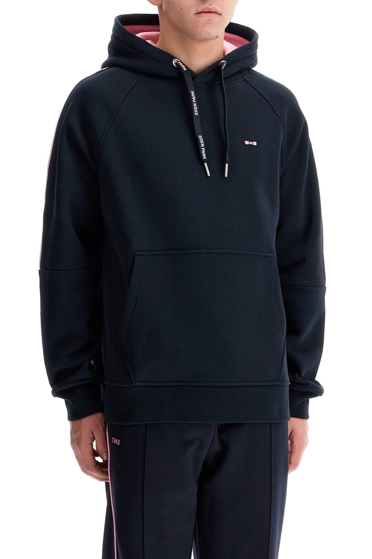 EdenPark Hooded Sweatshirt With Raglan