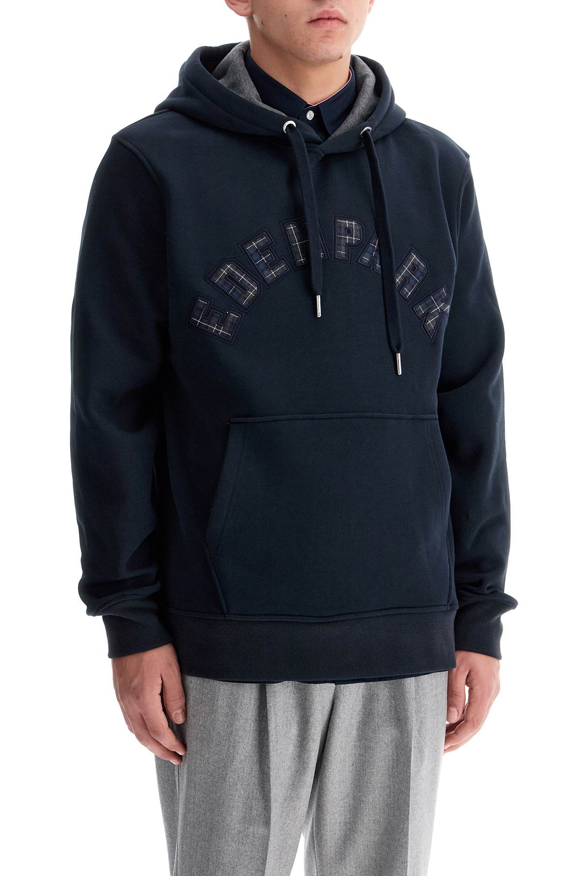 EdenPark Hooded Sweatshirt With Logo Patch