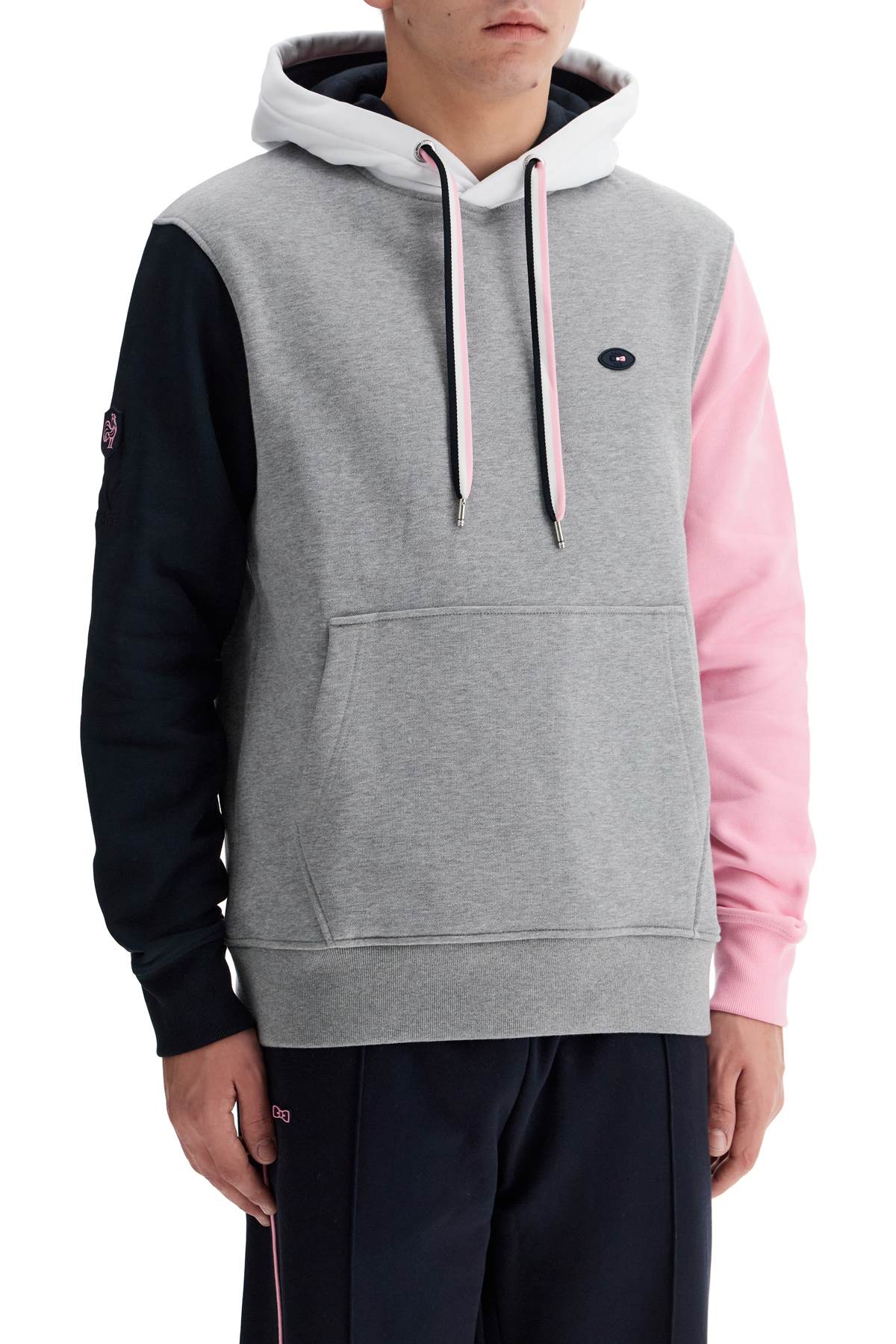 EdenPark Hooded Color Block Sweatshirt