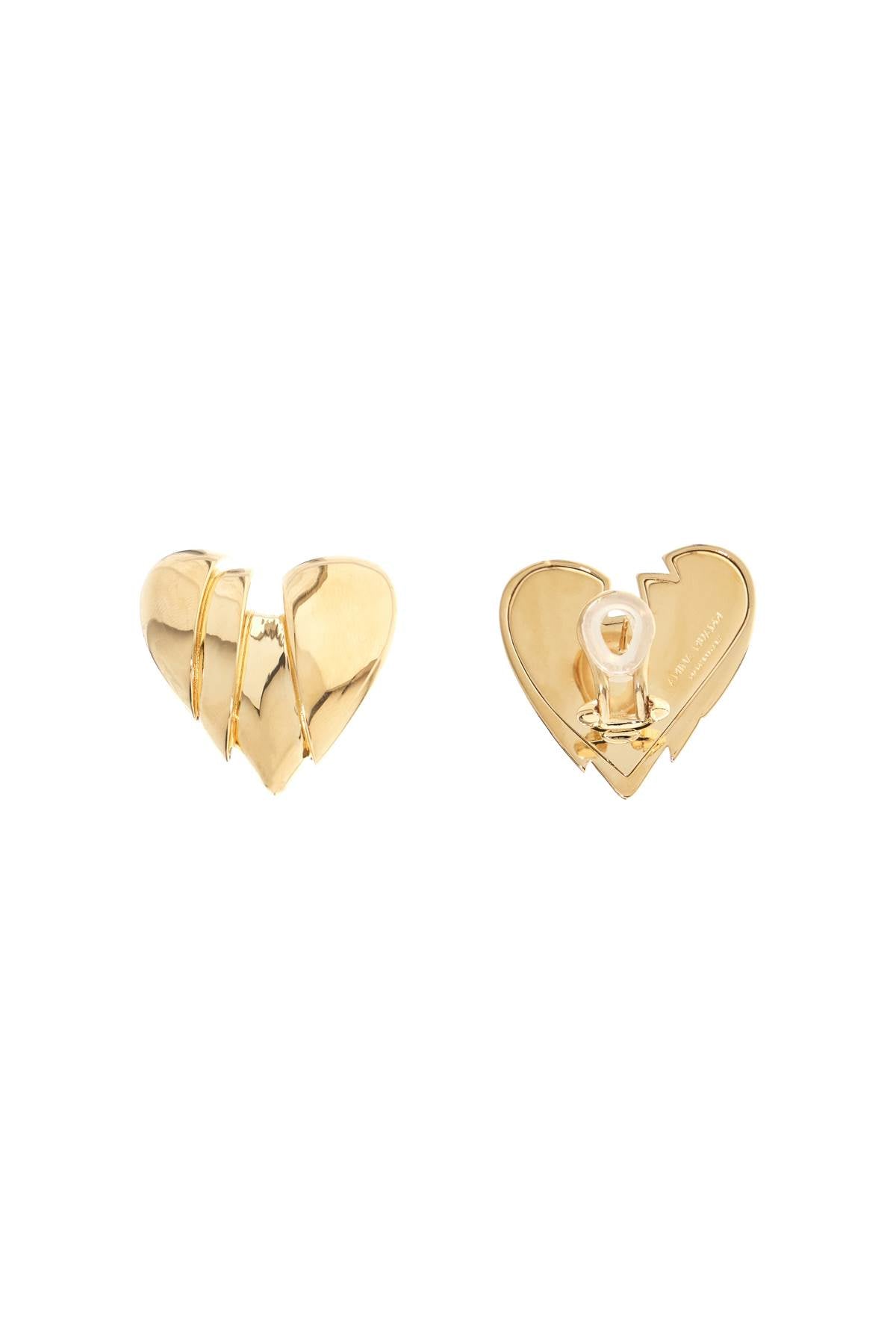 Amina Muaddi Heartbreaker Earrings