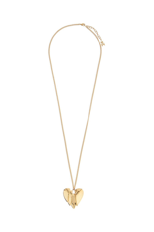 Amina Muaddi Heartbreaker Necklace