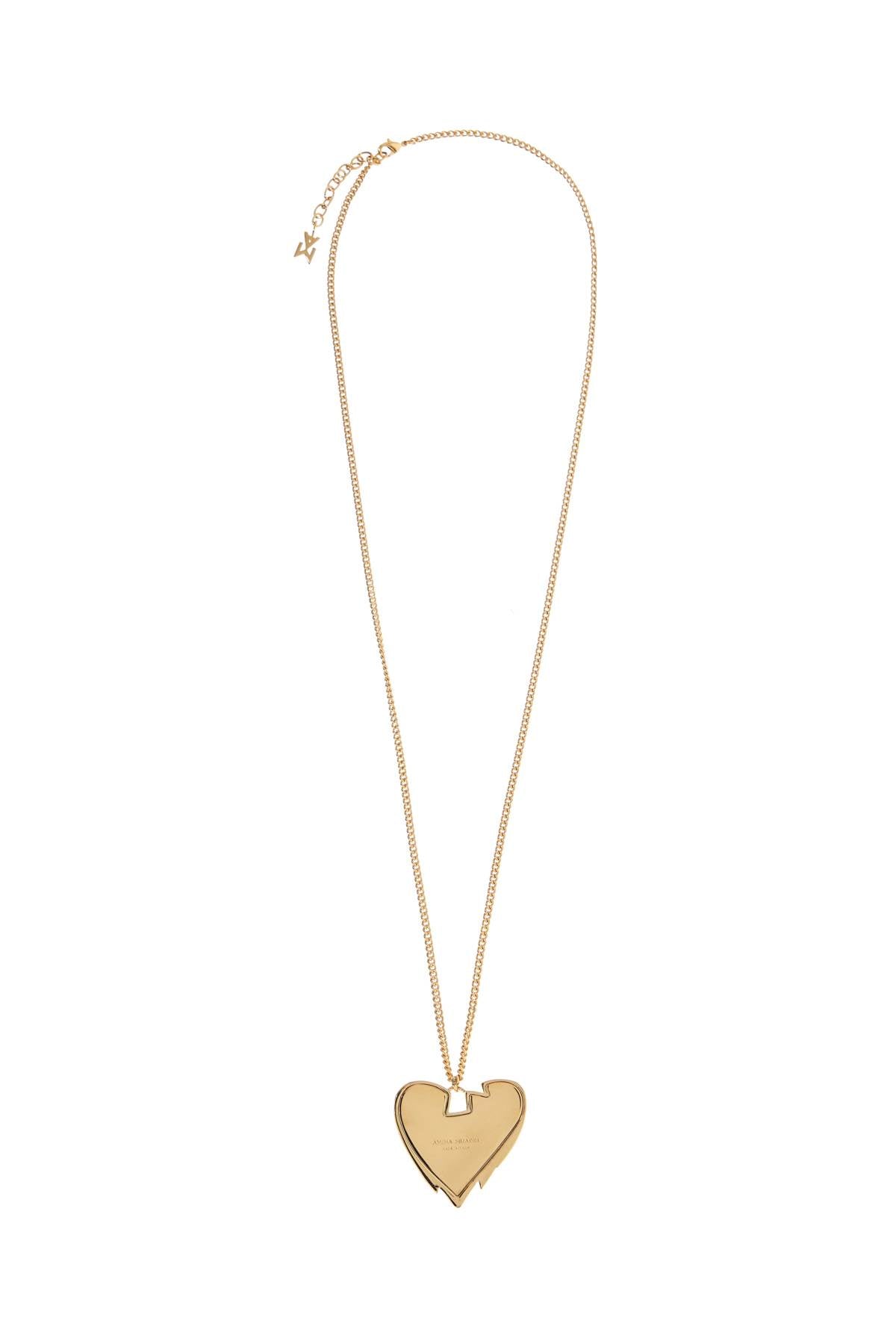 Amina Muaddi Heartbreaker Necklace