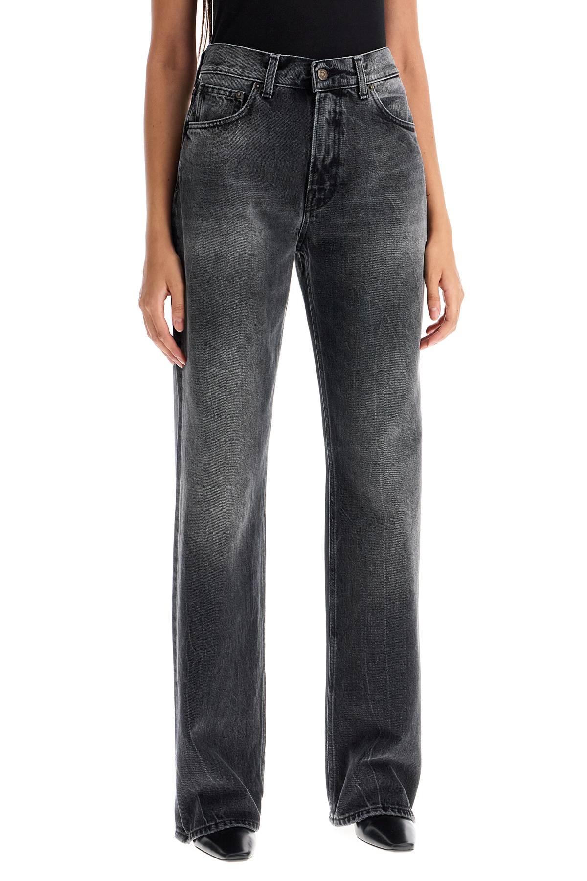 Haikure Korean Straight-Cut Jeans