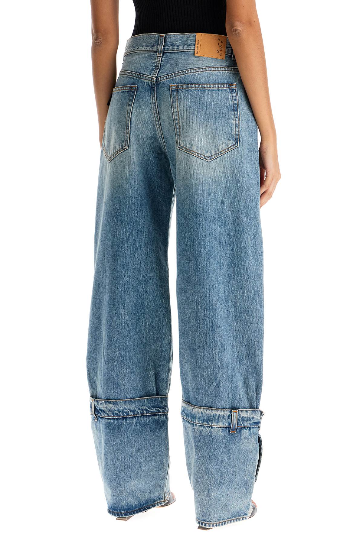 Haikure Wide-Legged Hurley Jeans For