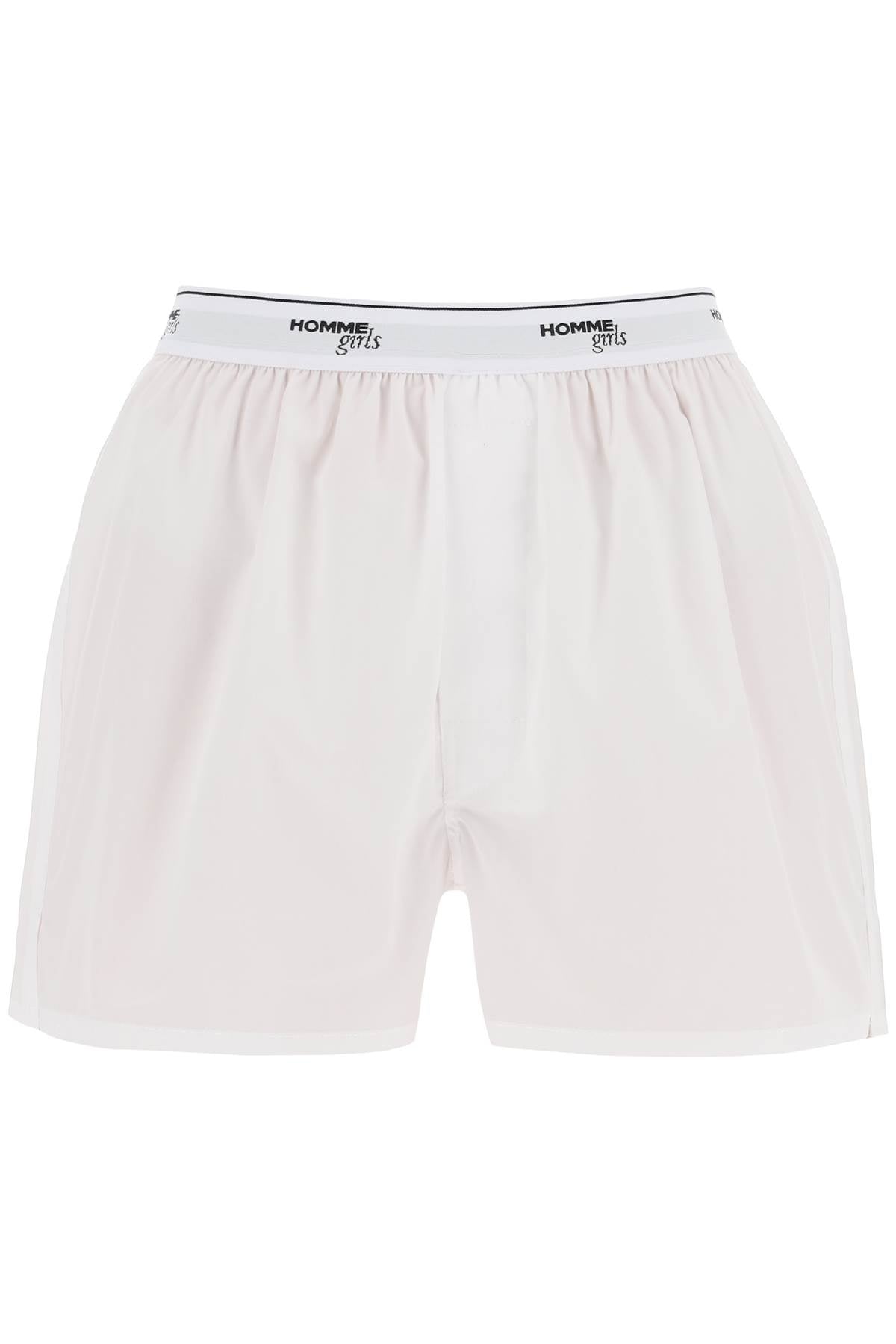 Homme Girls Cotton Boxer Shorts