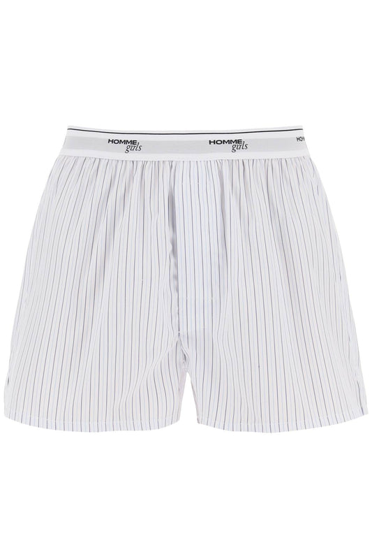 Homme Girls Cotton Boxer Shorts