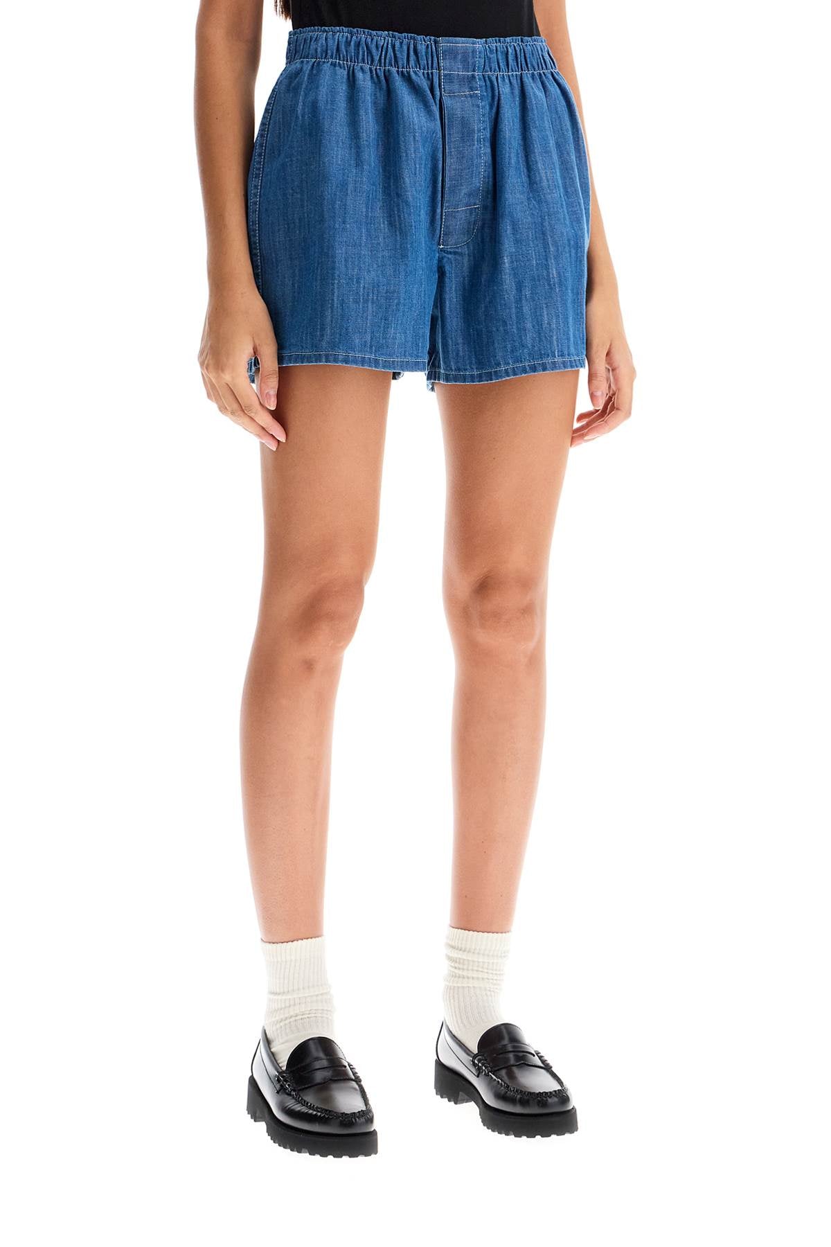 Homme Girls Chambray Shorts