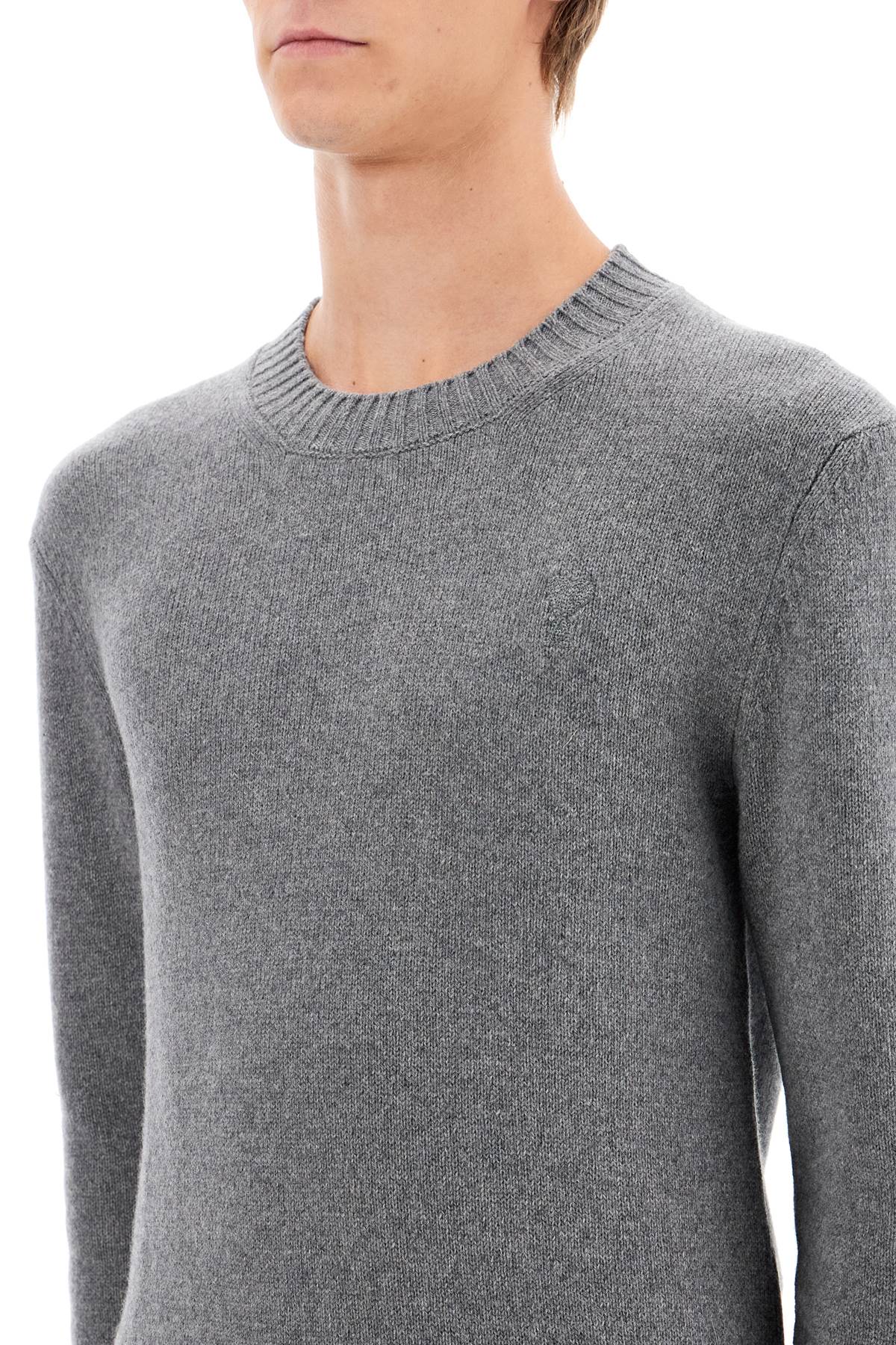 Ami Alexandre Matiussi Cashmere Crewneck Pullover