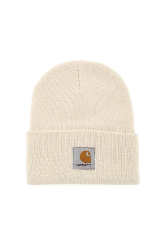 Carhartt Wip Beanie Hat With Logo Patch