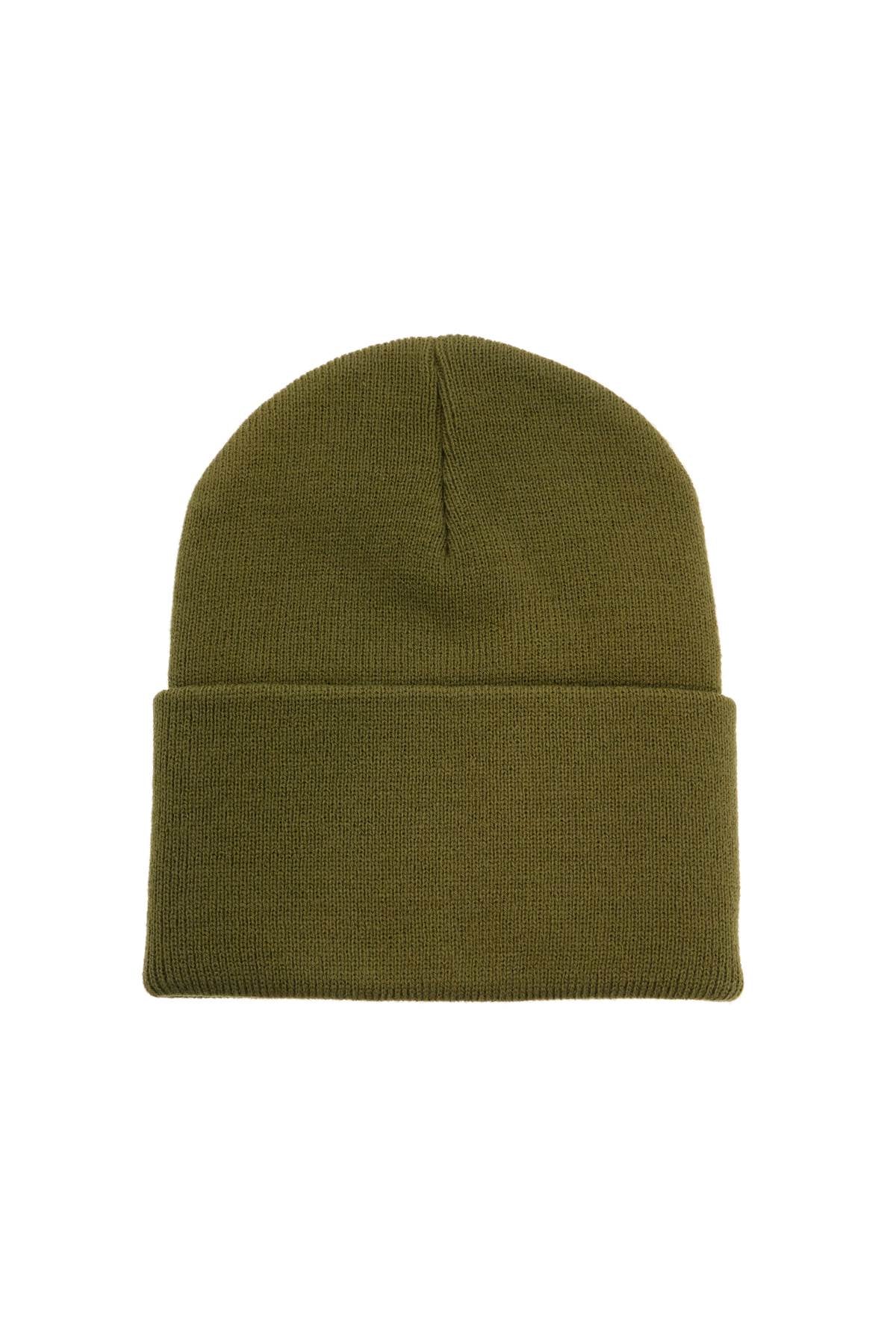 Carhartt Wip Beanie Hat With Logo Patch