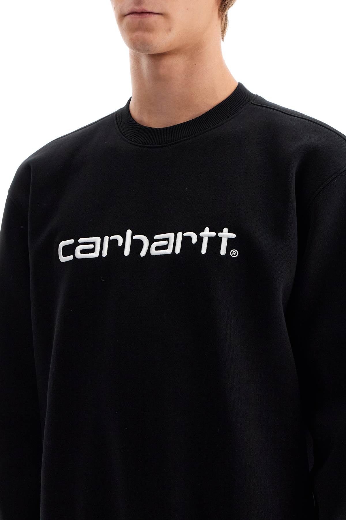 CARHARTT WIP Felpa Con Logo Ricamato