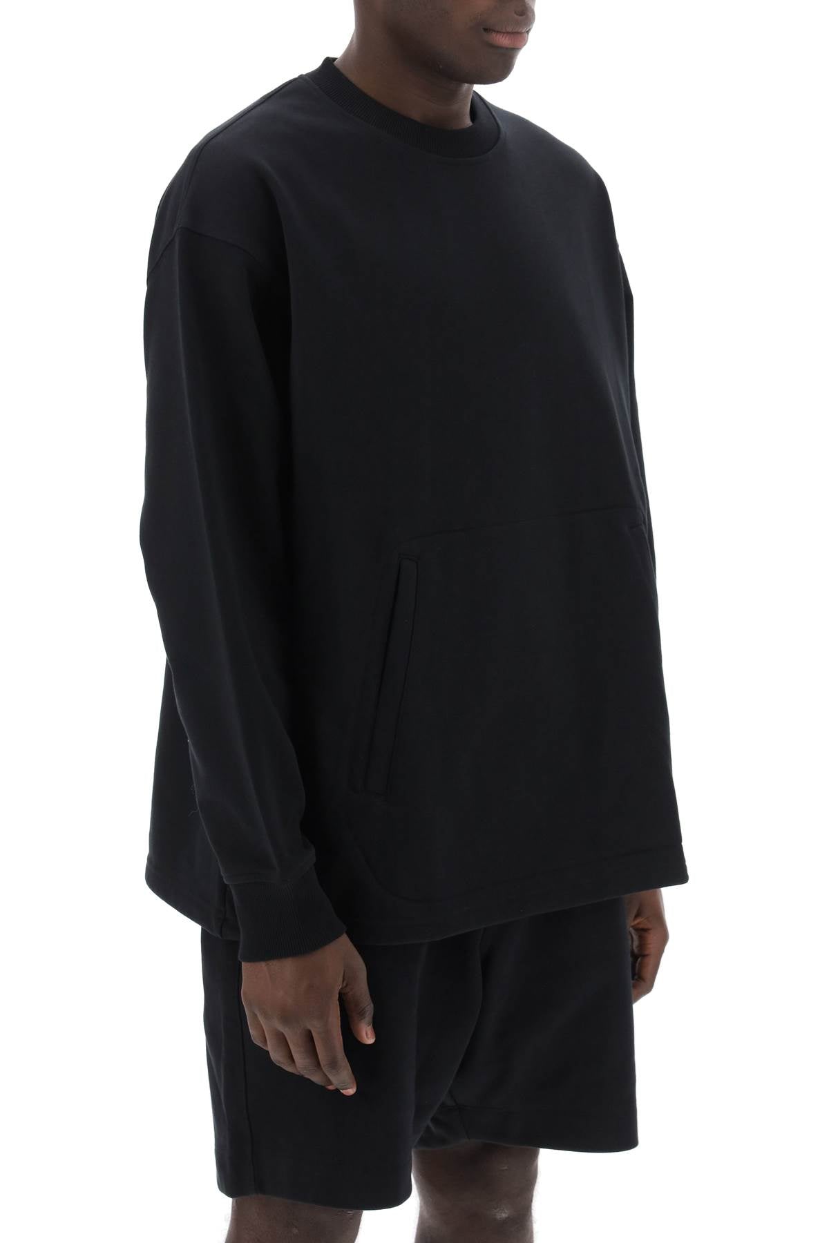 Y-3 Oversized Cotton Blend Sweat