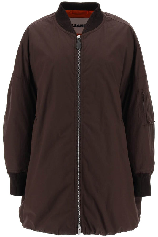 Jil Sander Down-Padded Maxi Bomber Jacket