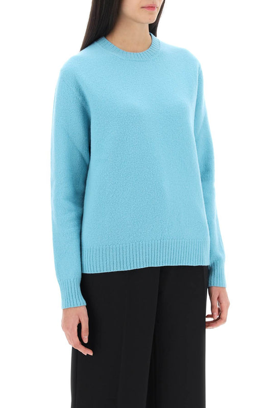 Jil Sander Crew-Neck Sweater In Wool