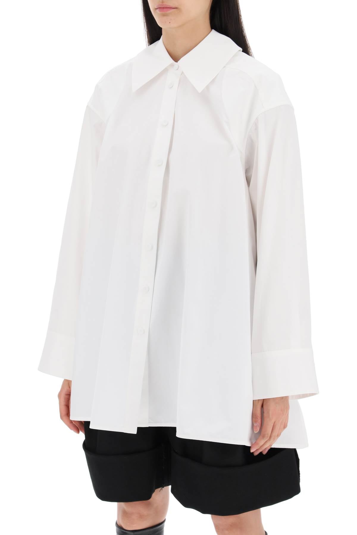 Jil Sander Oversized Shirt With Double